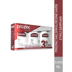 ProZinc Plus Saç Dökülmesine Karşı Etkili 300 ml 3 Al 2 Öde Şampuan